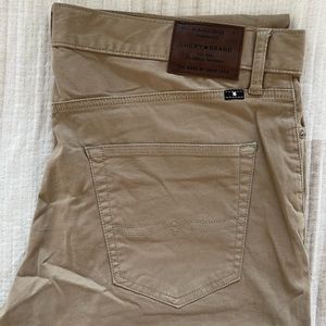 Mens Lucky Brand khaki jeans